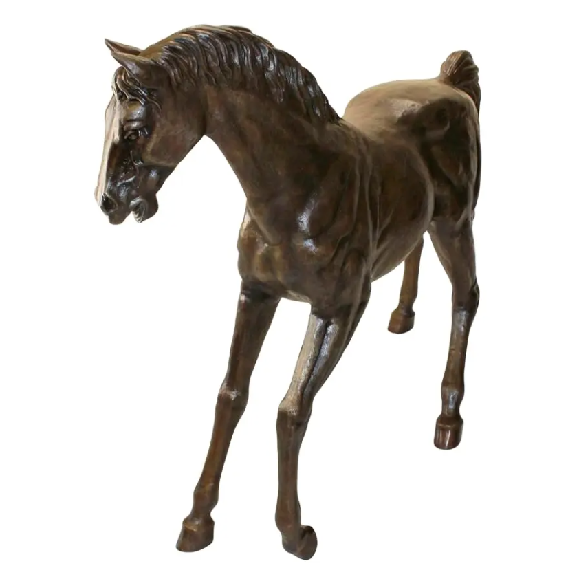 Grande sculpture "Cheval de Monti"